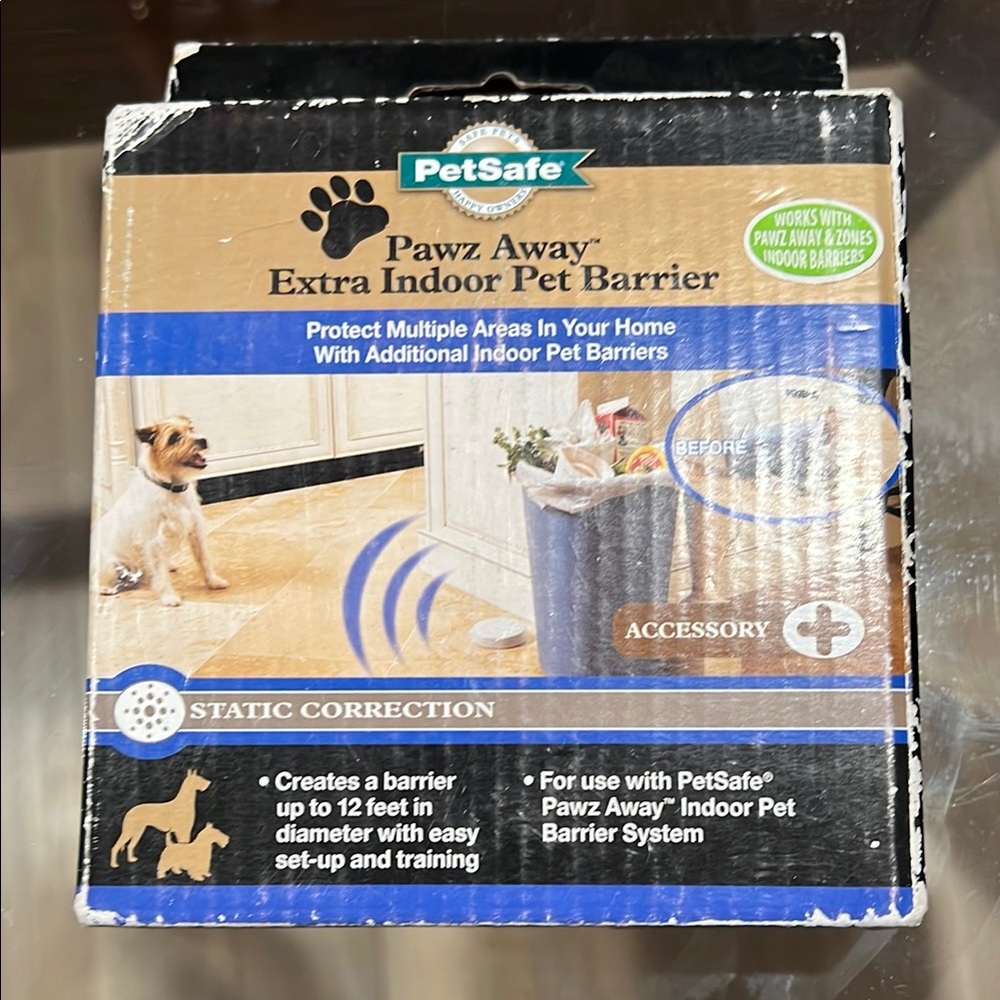 Brand New PetSafe Pawz Away Extra Indoor Pet Barrier - Black